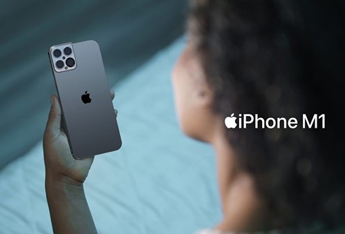 Lộ Diện Concept iPhone M1 Cá Tính Nhất Từ Trước Đến Nay, Kết Hợp Chip M1 Mạnh Mẽ