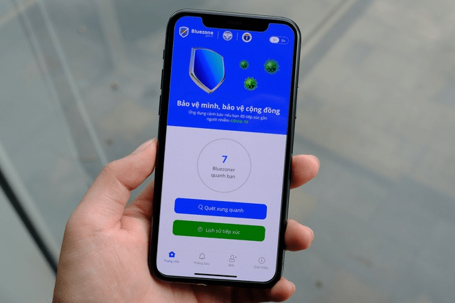 Ứng Dụng Bluezone Trên iPhone - Chung Tay Phòng Chống COVID-19